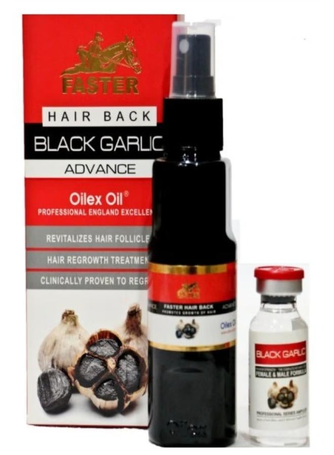 Faster Hair Back Black Garlic Advanced 100 Ml Red